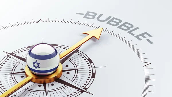 Koncepcja "Bubble" Izrael — Zdjęcie stockowe