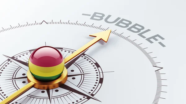 Koncepcja "Bubble" Boliwia — Zdjęcie stockowe