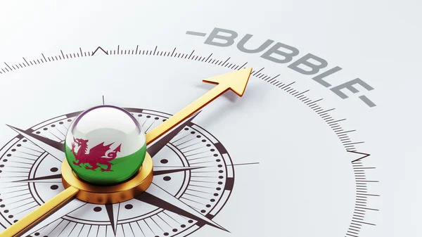 Wales Bubble Concept — Stock Photo, Image