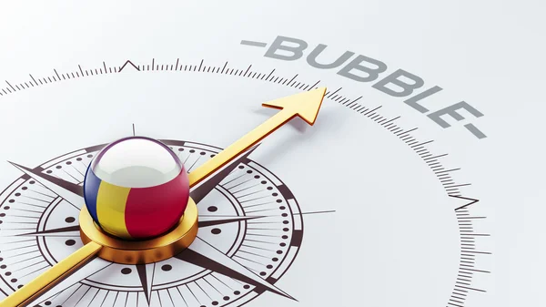 Koncepcja "Bubble" Rumunia — Zdjęcie stockowe