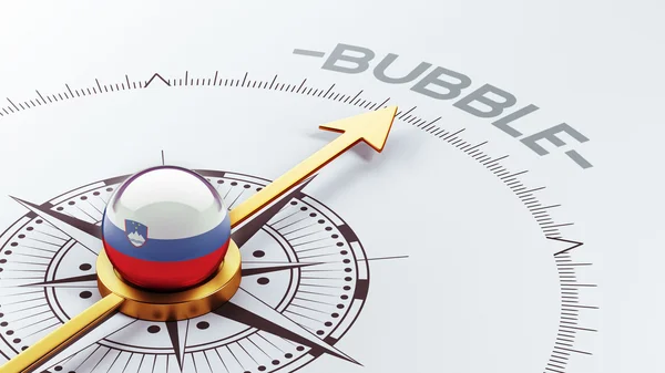 Slovenia Bubble Concept — Stock Photo, Image