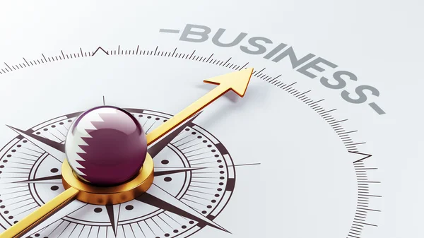 Qatar Business Concept — Stock Photo, Image