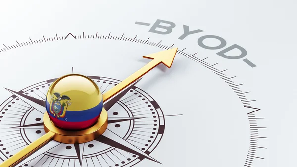 Ecuador Compass Concept — Stock Photo, Image