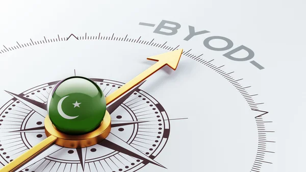 Pakistan Byod Concept — Stockfoto