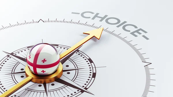 Georgië Choice Concept — Stockfoto