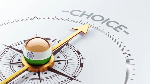 India Choice Concept — Stock Photo, Image