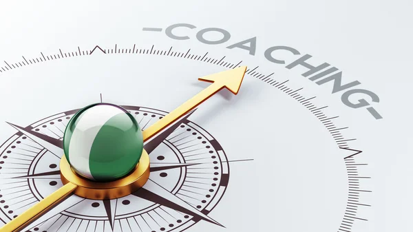 Concetto di Coaching di Nigeria — Foto Stock