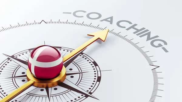 Denemarken coaching concept — Stockfoto