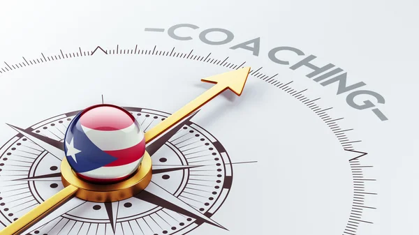 Puerto Rico Coaching Concept — Stock Photo, Image