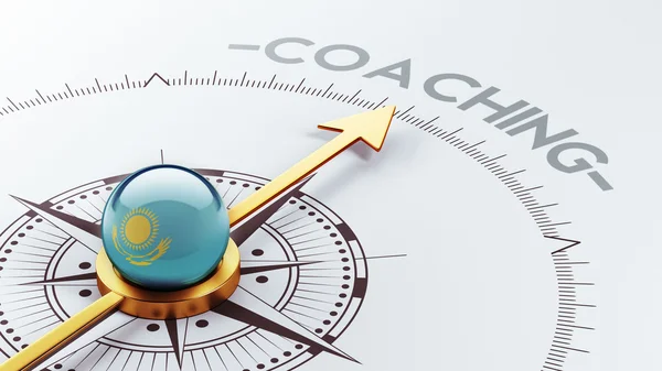 Kazachstan coaching concept — Stockfoto