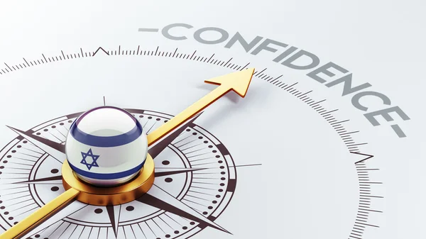 Israel Confidence Concept — Stock Photo, Image