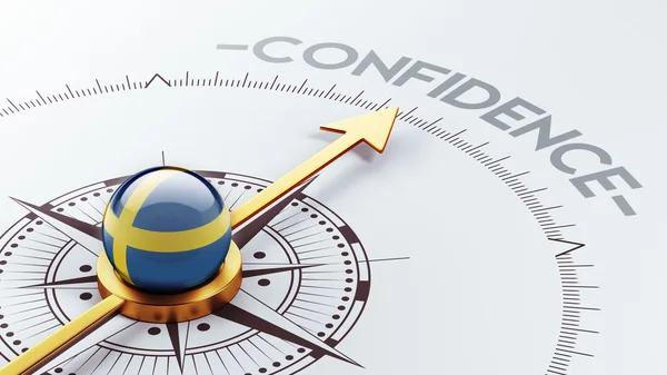 Sweden Confidence Concept — Stock Photo, Image