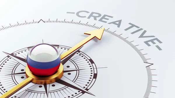 Kreativní koncept Rusko — Stock fotografie