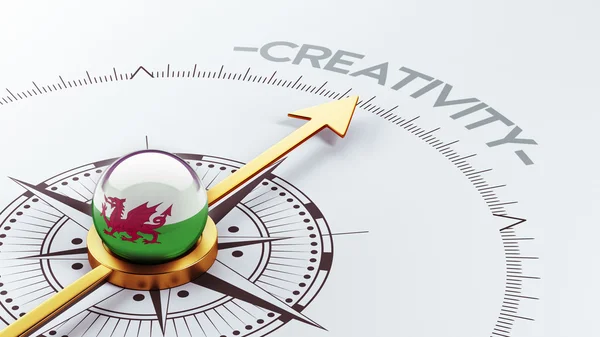 Koncepcja kreatywność Walii — Zdjęcie stockowe