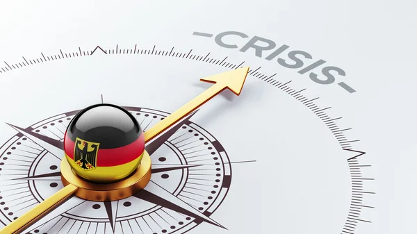 Germania Crisi Concep — Foto Stock