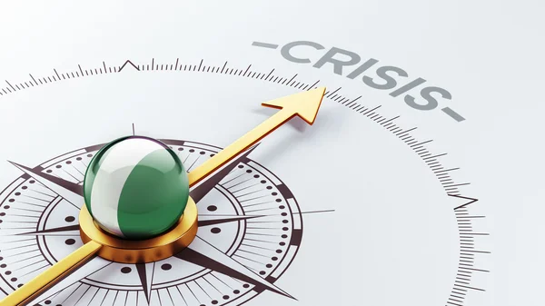 Nigeria Crisis Concep — Stock Photo, Image