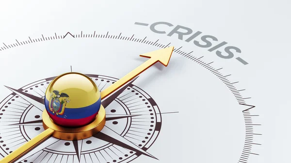 Kompas koncepcja Ekwador — Zdjęcie stockowe