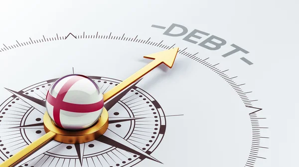 England Debt Concept — Stock Photo, Image