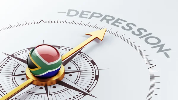 Sydafrika depression begreppsmässigt — Stockfoto