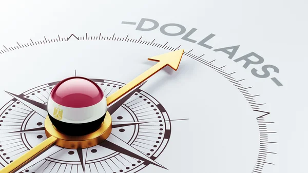 Dollari egiziani Concetto — Foto Stock
