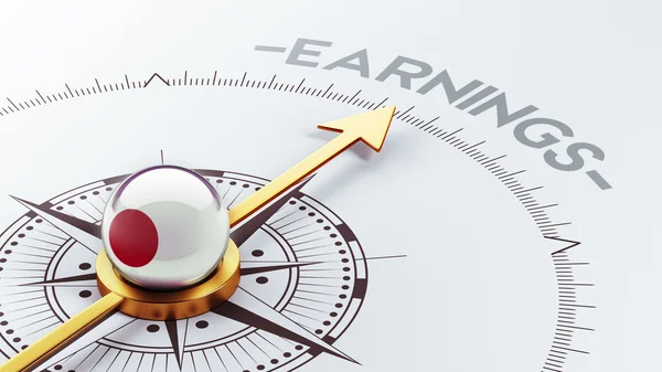 Japan Earnings Concept — Stock Photo, Image