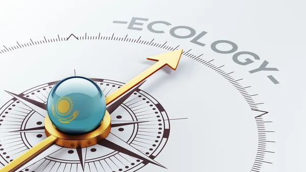 Kazakhstan Ecology Concept — Stock Photo, Image