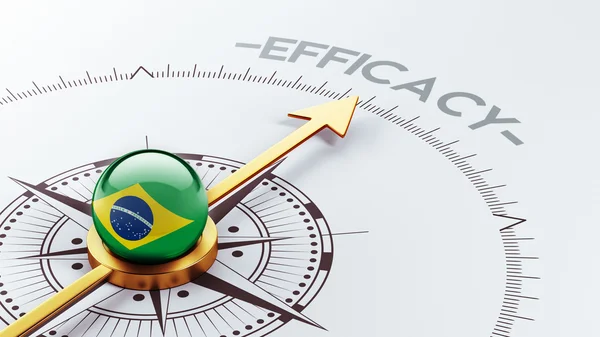 Conceito de Eficácia Brasil — Fotografia de Stock