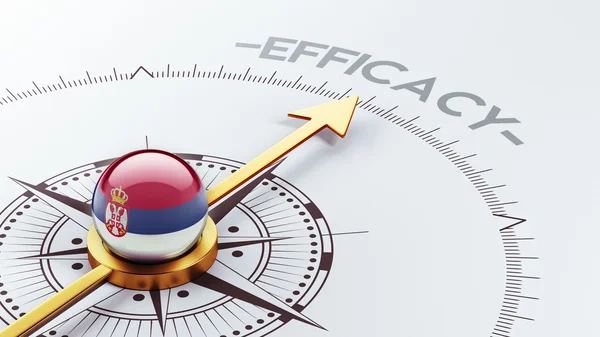 Serbia Efficacy Concept — Stock Photo, Image