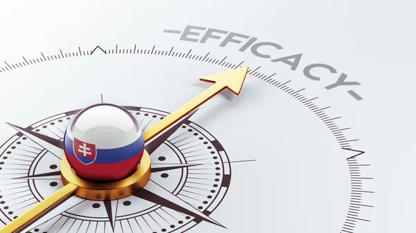Slovakia Efficacy Concept — Stock Photo, Image