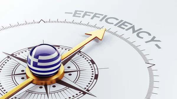 Greece Efficiency Concept — Stock Photo, Image