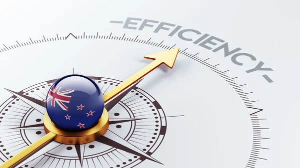 New Zealand Efficiency Concept — Stock Photo, Image