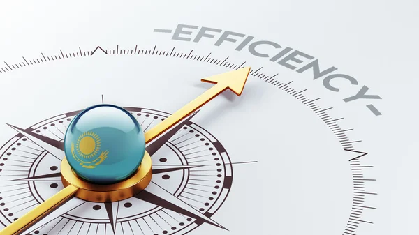 Kazakhstan Efficiency Concept — Stock Photo, Image