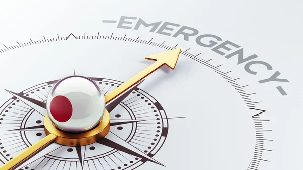 Concepto de emergencia de Japón — Foto de Stock