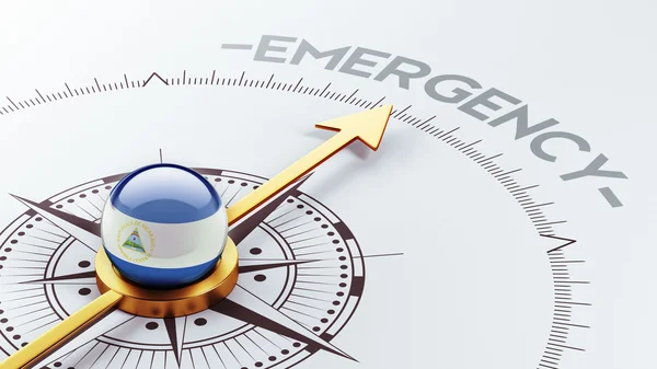 Nicaragua Emergency Concept — Stock Photo, Image