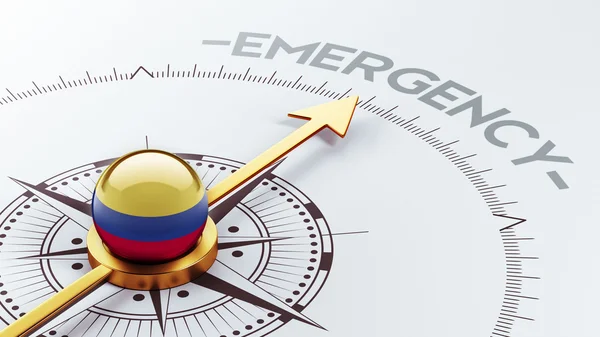 Colombia Concepto de Emergencia —  Fotos de Stock