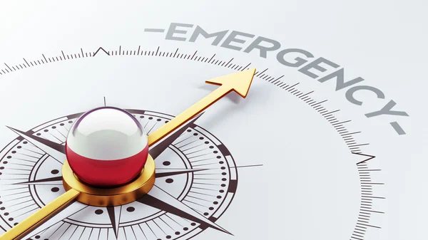 Poland Emergency Concept — Stock Photo, Image