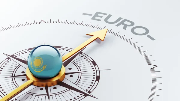 Kazakhstan Euro Concept — Stock Photo, Image