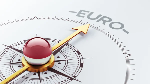 Indonésie euro koncept — Stock fotografie