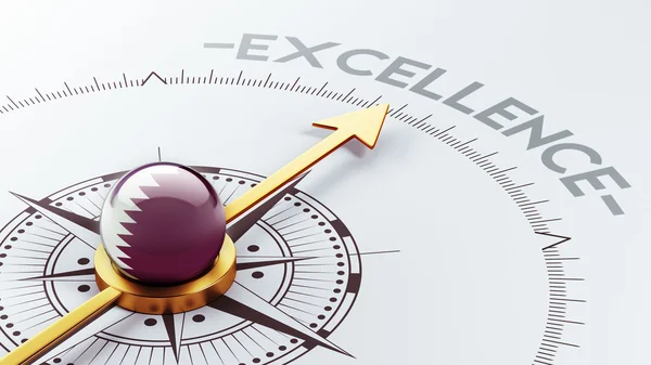 Qatar Excellence Concept — Stock Photo, Image