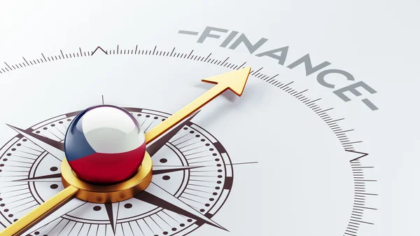 Czech Republic Finance Concept — Stock Photo, Image