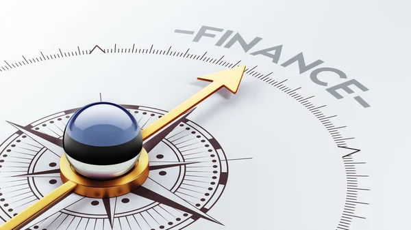 Estonia Finance Concept — Stock Photo, Image