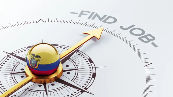 Ecuador Compass Concept — Stock Photo, Image