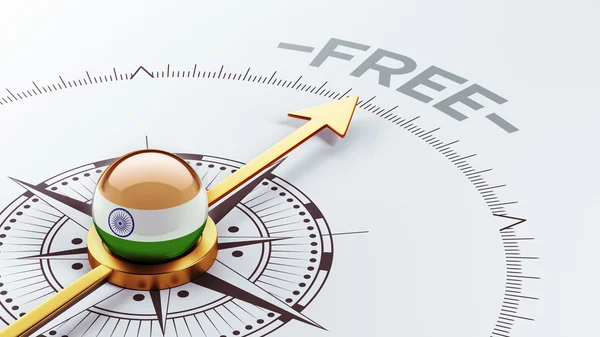 India Concetto libero — Foto Stock