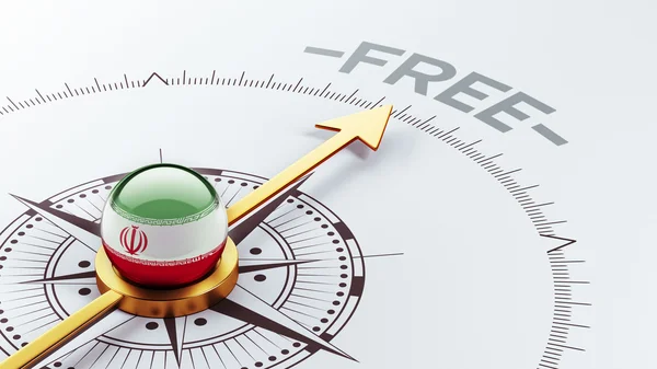 Iran gratis Concept — Stockfoto