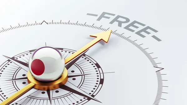 Japan gratis Concept — Stockfoto
