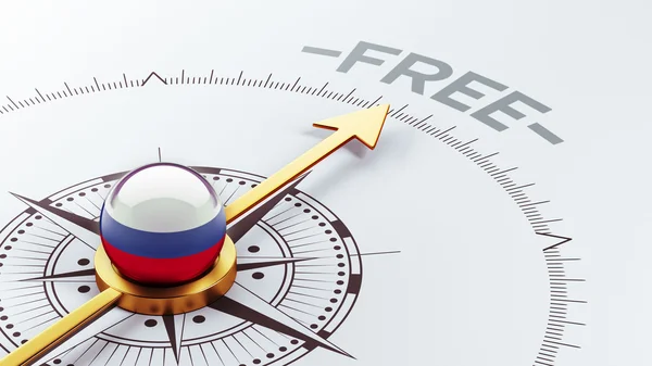 Russland free concept — Stockfoto