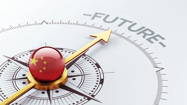 Concepto futuro de China —  Fotos de Stock