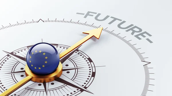 Zukunftskonzept der Europäischen Union — Stockfoto