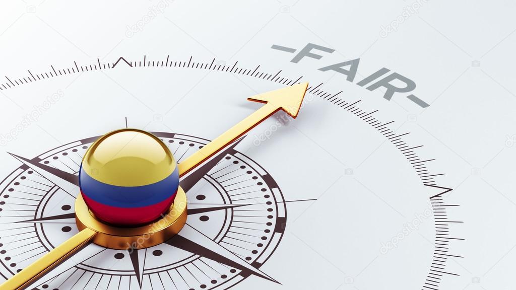 Colombia Fair Concept