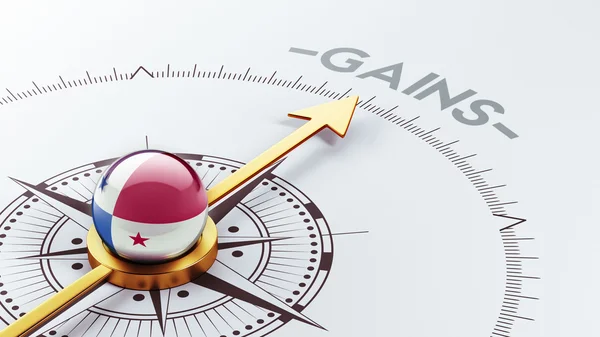 Panama Gains Concept — Stock Photo, Image